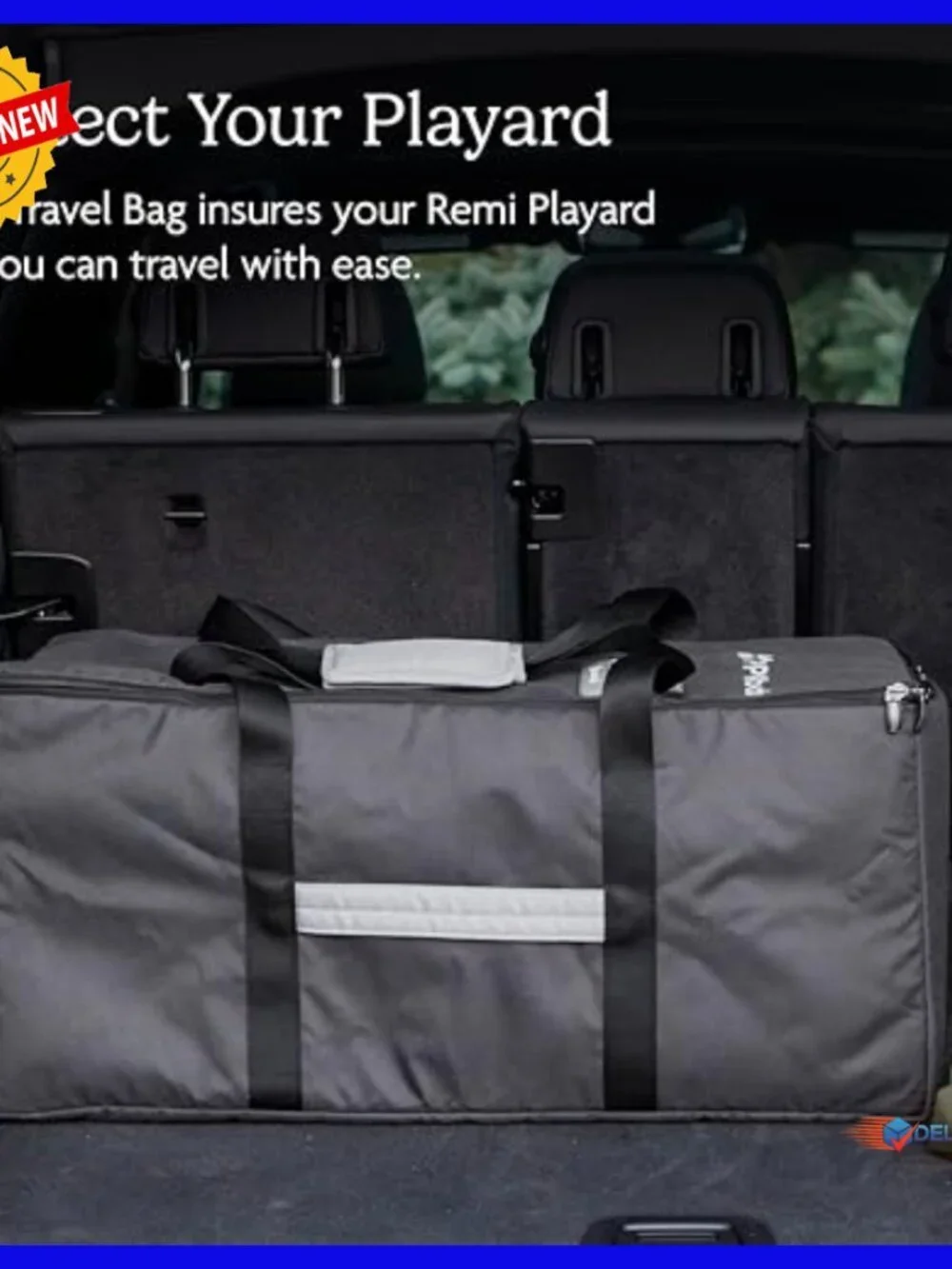 Durable Travel Bag for Playard with Handles, Padded Protection